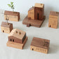 Japanese Style Small House Incense Burner Creative Wooden Miniatures Gift Cabin Aroma Diffuser for Home Decoration Hand Craft