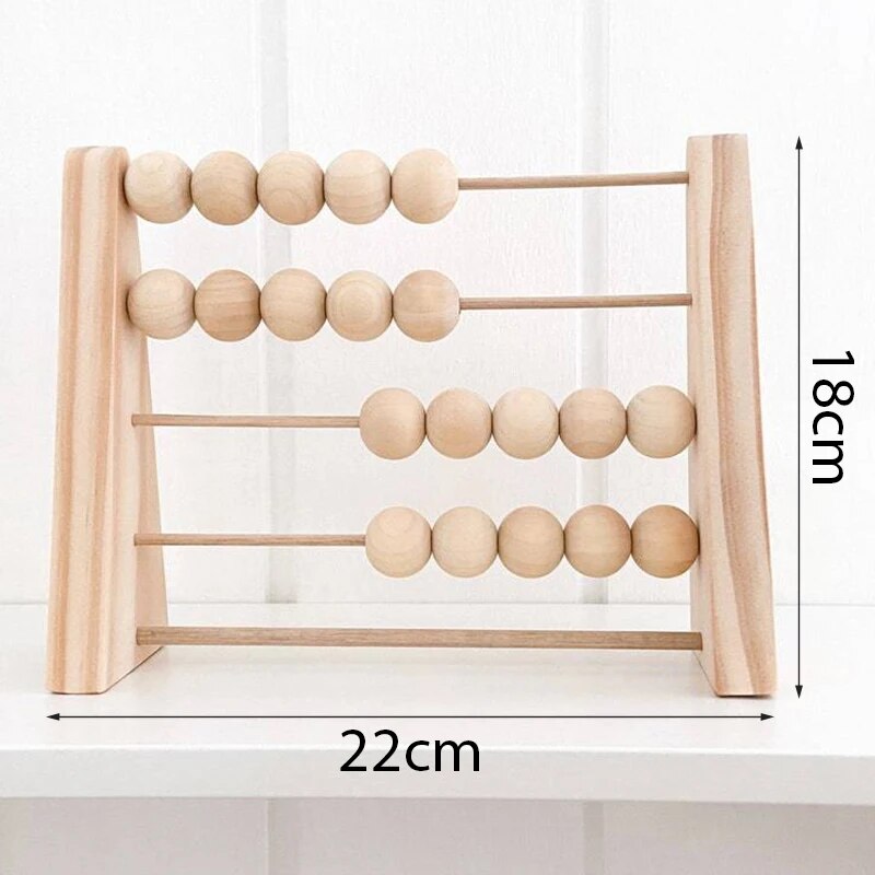 Nordic Ins Wind Desktop Wooden Ornaments Children's Room Wooden Decoration Children's Educational Early Education Wooden Toys