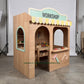 Wooden Workshop Playhouse + Furnitures for Kids | Personalized 25+ Themes | All-Inclusive Turnkey Project