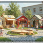 Customizable Wooden Play Town for Children: Unique Learning and Fun Spaces for Daycares, Play Cafes and Playhouses