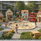 Customizable Wooden Play Town for Children: Unique Learning and Fun Spaces for Daycares, Play Cafes and Playhouses