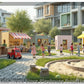 Customizable Wooden Play Town for Children: Unique Learning and Fun Spaces for Daycares, Play Cafes and Playhouses