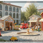 Customizable Wooden Play Town for Children: Unique Learning and Fun Spaces for Daycares, Play Cafes and Playhouses