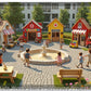 Customizable Wooden Play Town for Children: Unique Learning and Fun Spaces for Daycares, Play Cafes and Playhouses