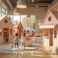 Customizable Educational Indoor Wooden Play Towns for Kids – Imagination-Boosting Designs for Daycares, Play Cafes and Playhouses