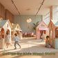 Customizable Educational Indoor and Outdoor Wooden Play Towns for Kids – Imagination-Boosting Designs for Daycares, Play Cafes and Playhouses