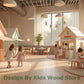 Customizable Educational Indoor Wooden Play Towns for Kids – Imagination-Boosting Designs for Daycares, Play Cafes and Playhouses