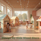 Customizable Educational Indoor and Outdoor Wooden Play Towns for Kids – Imagination-Boosting Designs for Daycares, Play Cafes and Playhouses