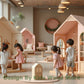 Customizable Educational Indoor and Outdoor Wooden Play Towns for Kids – Imagination-Boosting Designs for Daycares, Play Cafes and Playhouses