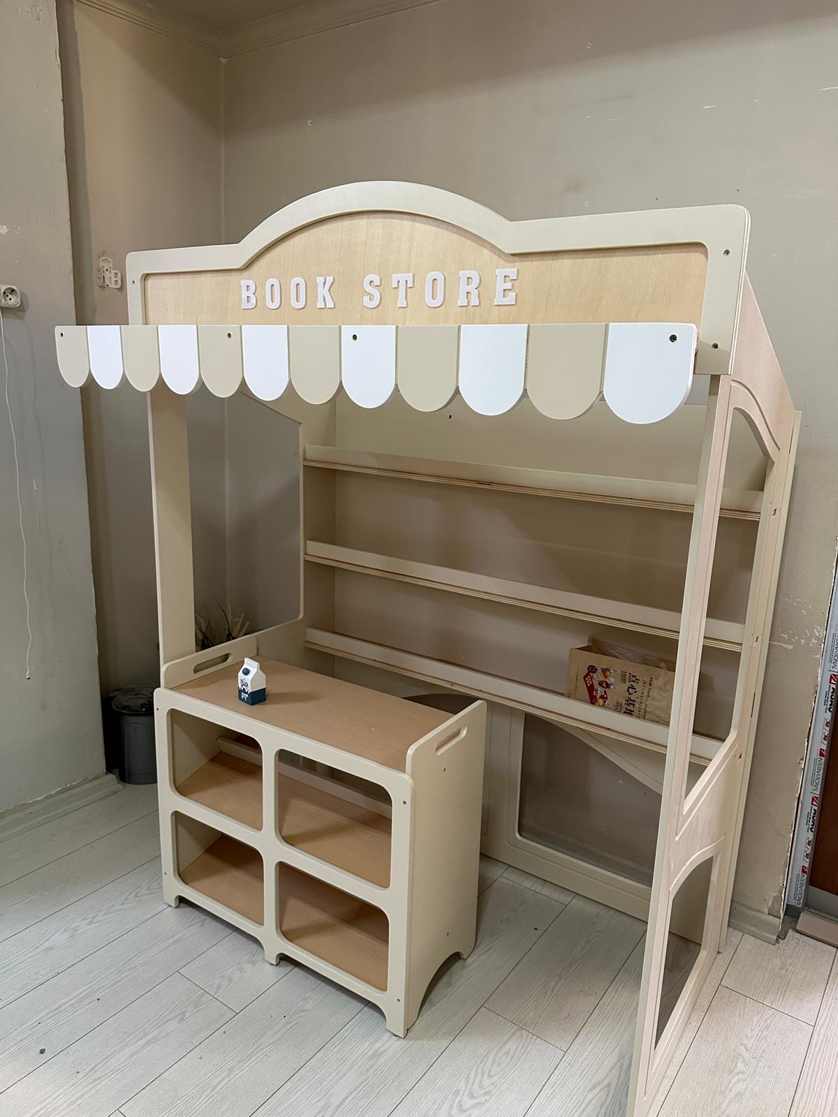 6-Piece Wooden Playhouse Village — SOLD! CAN BE REQUESTED AGAIN !  The product shown in the video is completely finished.  For special designs, please write to us.