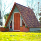 Wooden A-Frame Playhouse – Modern Triangle Cabin for Kids | Budget Friendly
