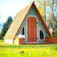 Wooden A-Frame Playhouse – Modern Triangle Cabin for Kids | Budget Friendly