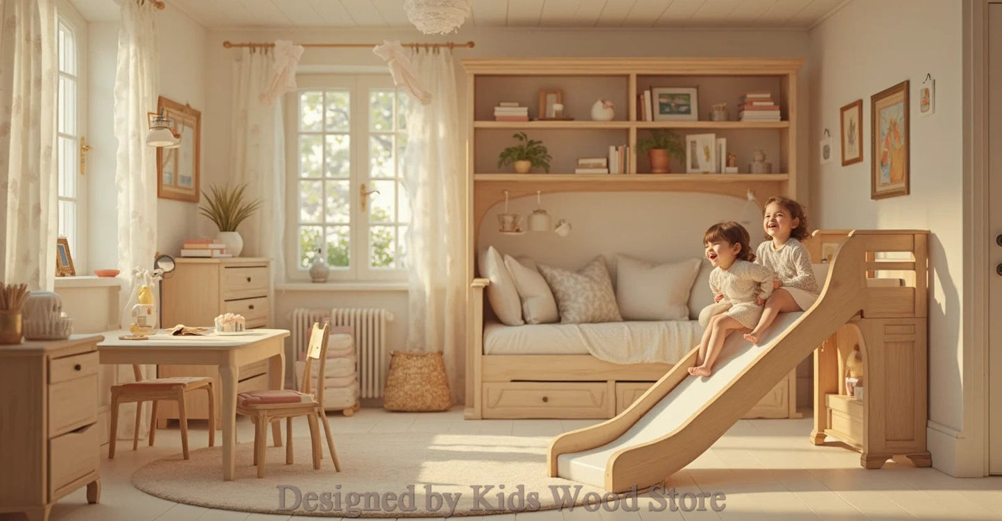 Anpassbare Kinderzimmer im amerikanischen Stil | Kids Wood Store