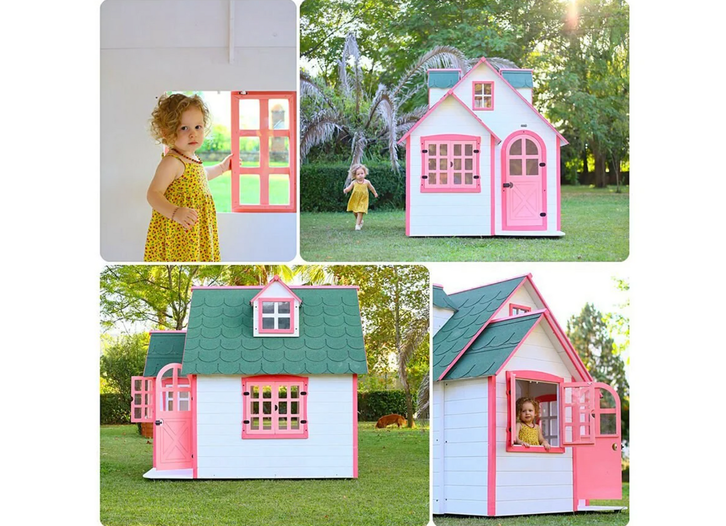 Wooden Beykoz Playhouse — Premium Outdoor Kids’ Playhouse | Budget Friendly