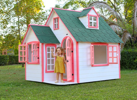 Wooden Beykoz Playhouse — Premium Outdoor Kids’ Playhouse | Budget Friendly