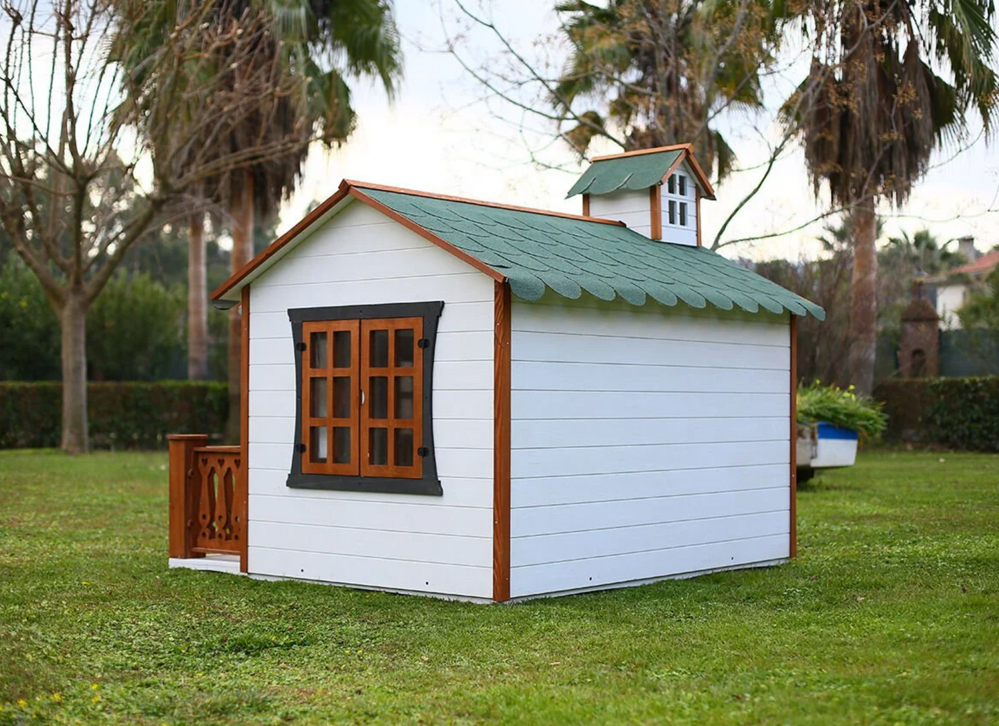 Wooden Playhouse – Beylerbeyi Model | Budget Friendly