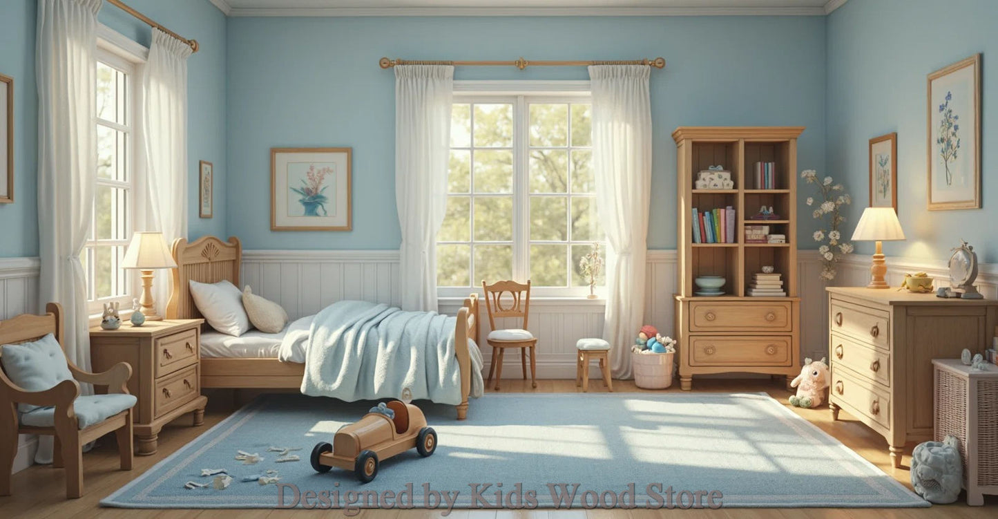 Customizable American-Style Children’s Rooms | Kids Wood Store