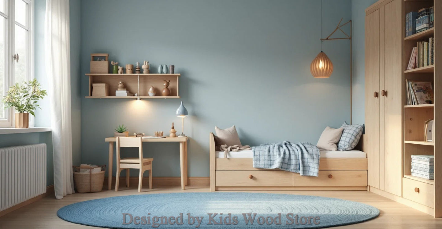 Anpassbare Kinderzimmer im skandinavischen Stil | Kids Wood Store