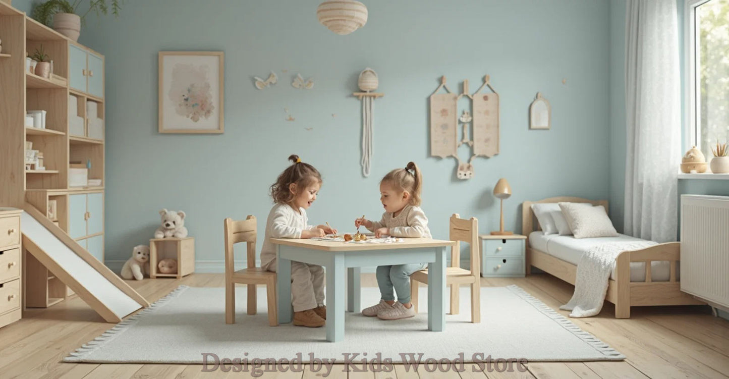 Anpassbare Kinderzimmer im skandinavischen Stil | Kids Wood Store