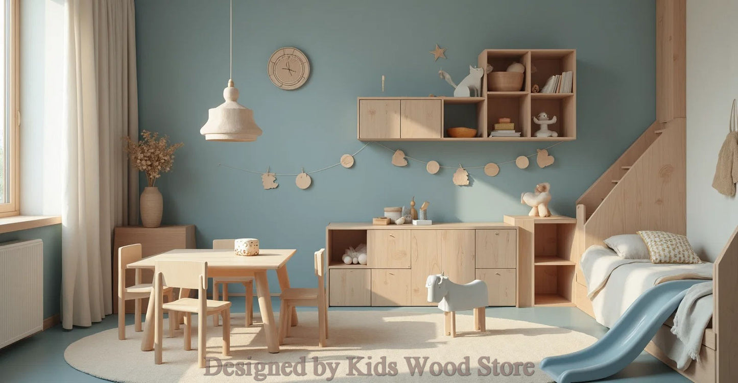 Özelleştirilebilir Modern Tarz Çocuk Odaları | Kids Wood Store