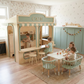 Premium Wooden Playhouse – Fully Customizable 4×6 ft Café Concept
