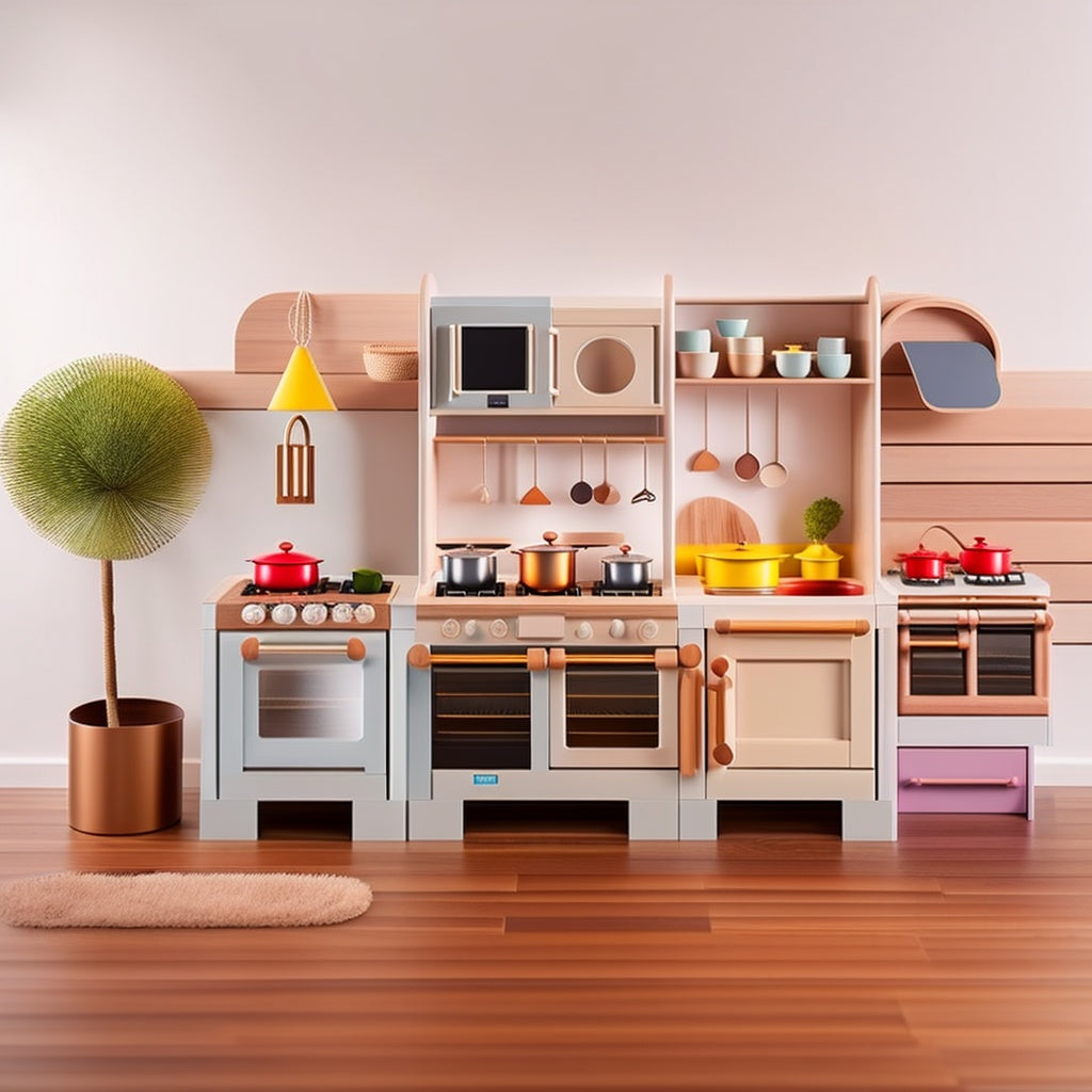 Pinnacle of Luxury Custom Designed Wooden Play Kitchens