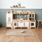 Pinnacle of Luxury: Custom-Designed Wooden Play Kitchens
