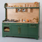 Pinnacle of Quality : Custom-Designed Wooden Play Kitchens Green