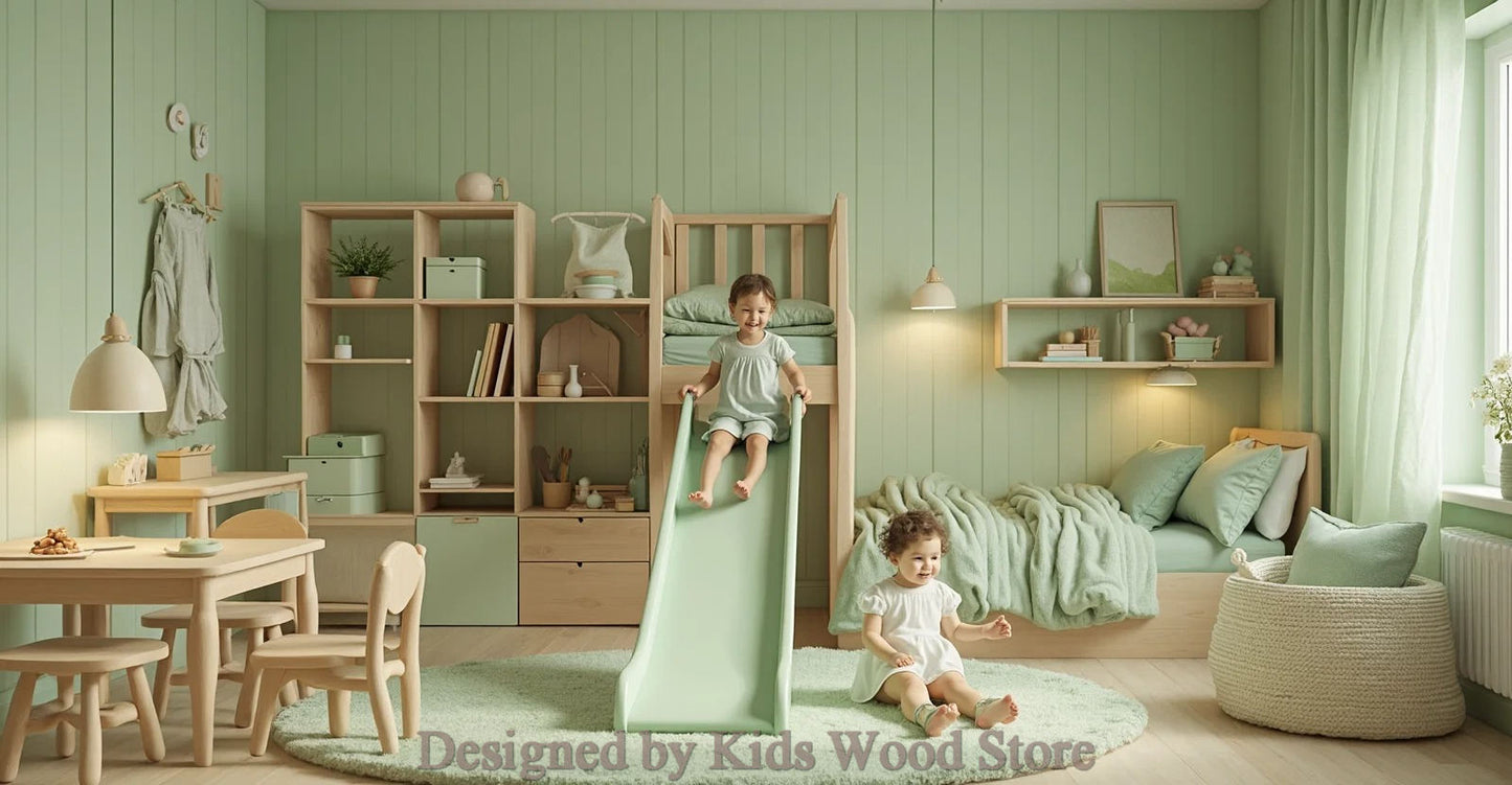 Özelleştirilebilir İskandinav Tarzı Çocuk Odaları | Kids Wood Store