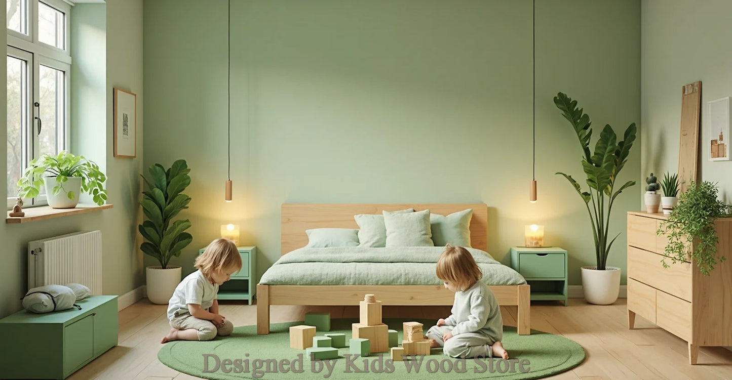 Anpassbare Kinderzimmer im skandinavischen Stil | Kids Wood Store