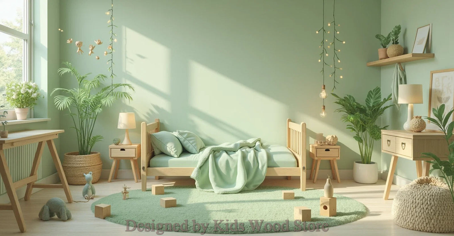 Anpassbare Kinderzimmer im skandinavischen Stil | Kids Wood Store