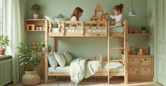 Customizable Scandinavian-Style Children’s Rooms | Kids Wood Store