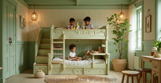 Anpassbare Kinderzimmer im amerikanischen Stil | Kids Wood Store