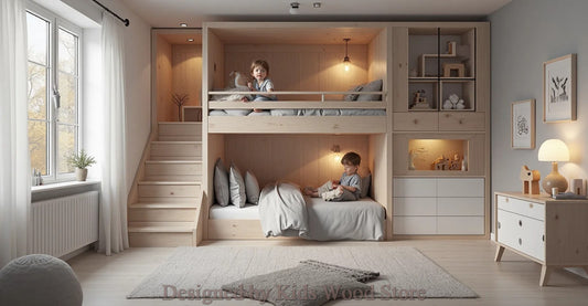 Customizable Scandinavian-Style Children’s Rooms | Kids Wood Store