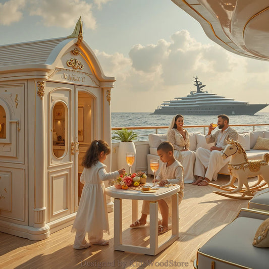 Exclusive Children's Play Areas for Ultra-Luxury Yachts - Design By Kids Wood Store