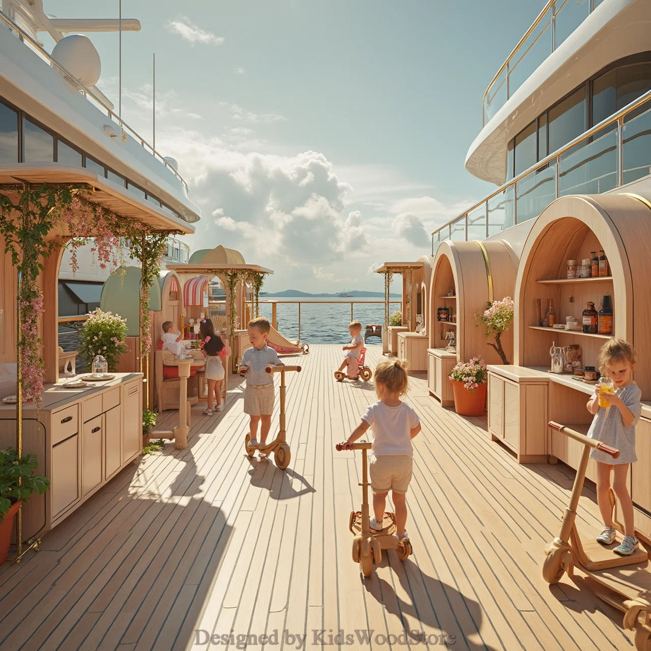 Exclusive Children's Play Areas for Ultra-Luxury Yachts | Custom Play Areas for Luxury Yachts