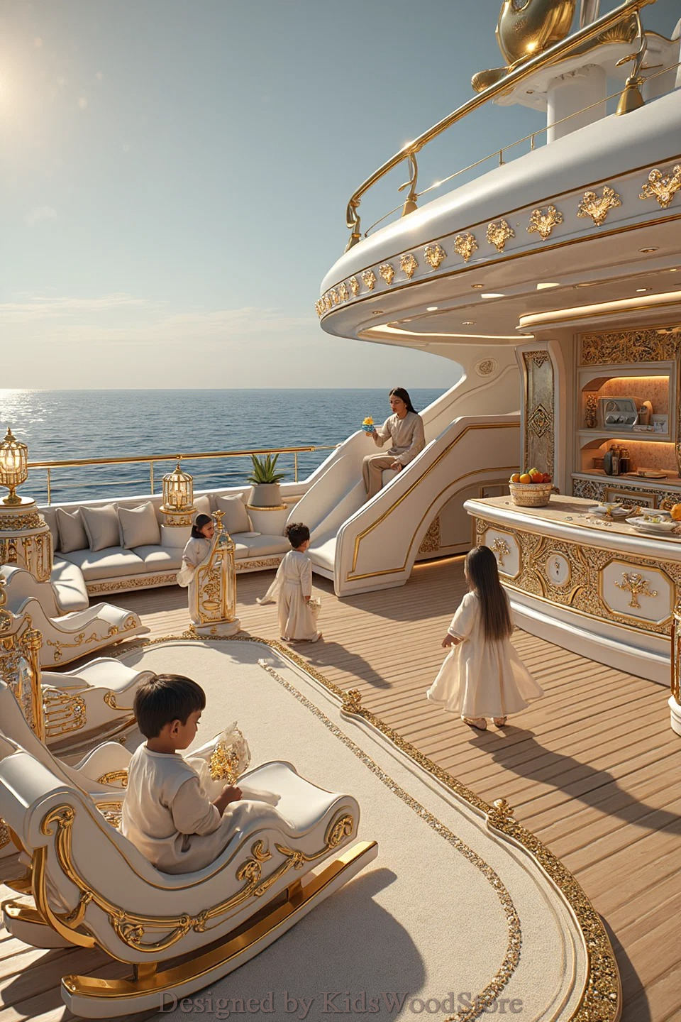 Exclusive Children's Play Areas for Ultra-Luxury Yachts | Custom Play Areas for Luxury Yachts