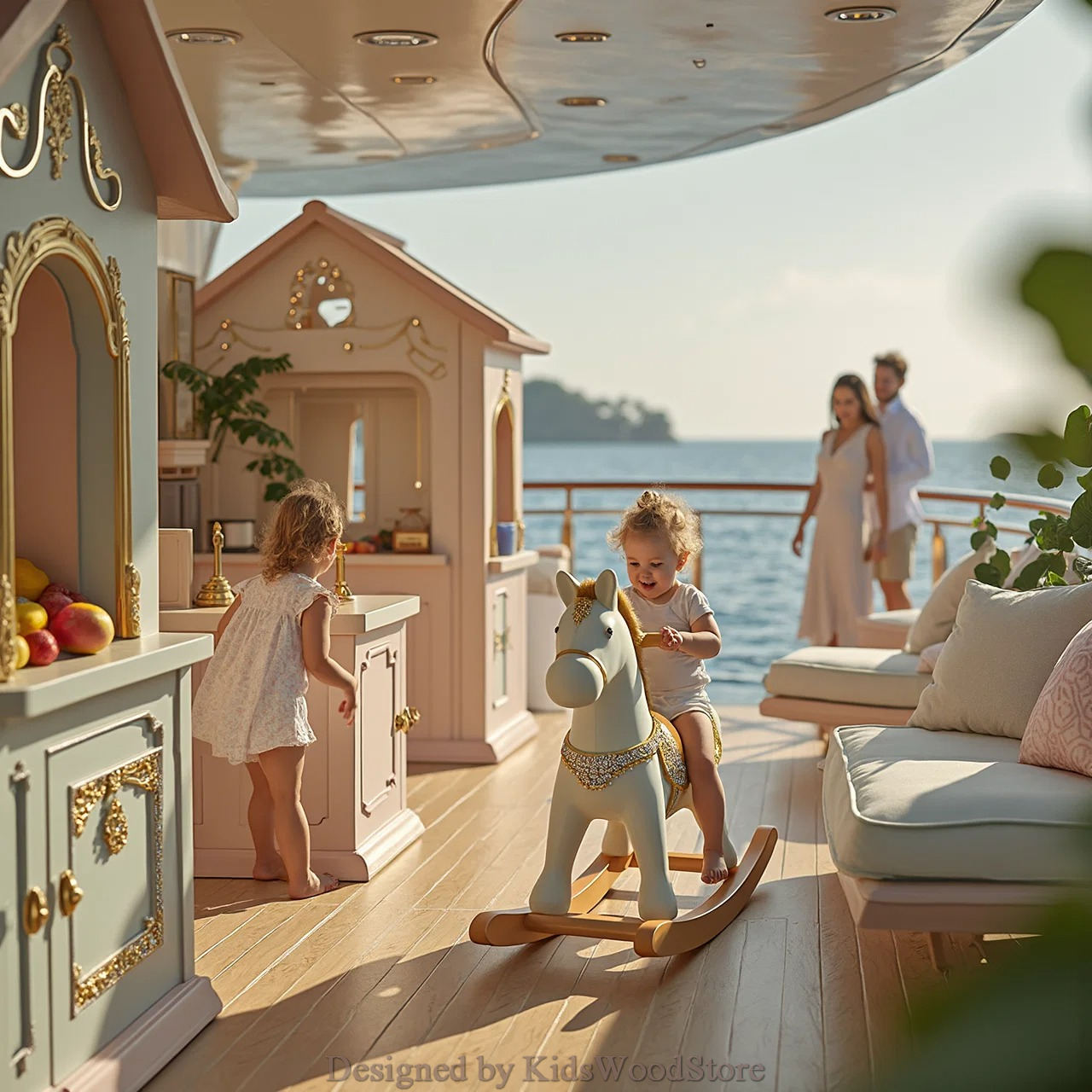 Exclusive Children's Play Areas for Ultra-Luxury Yachts - Design By Kids Wood Store