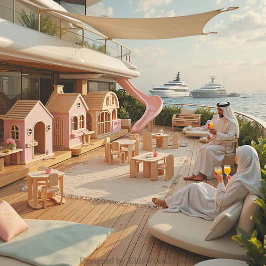 Exclusive Children's Play Areas for Ultra-Luxury Yachts - Design By Kids Wood Store