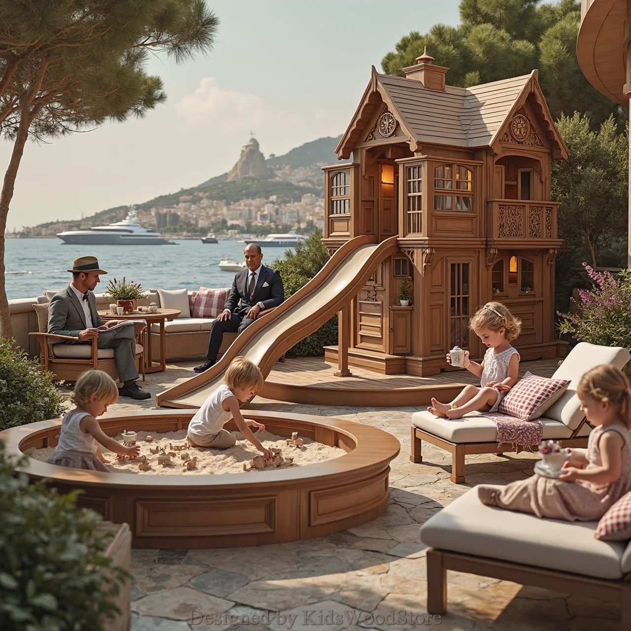 Exclusive Children's Play Areas for Ultra-Luxury Yachts - Design By Kids Wood Store