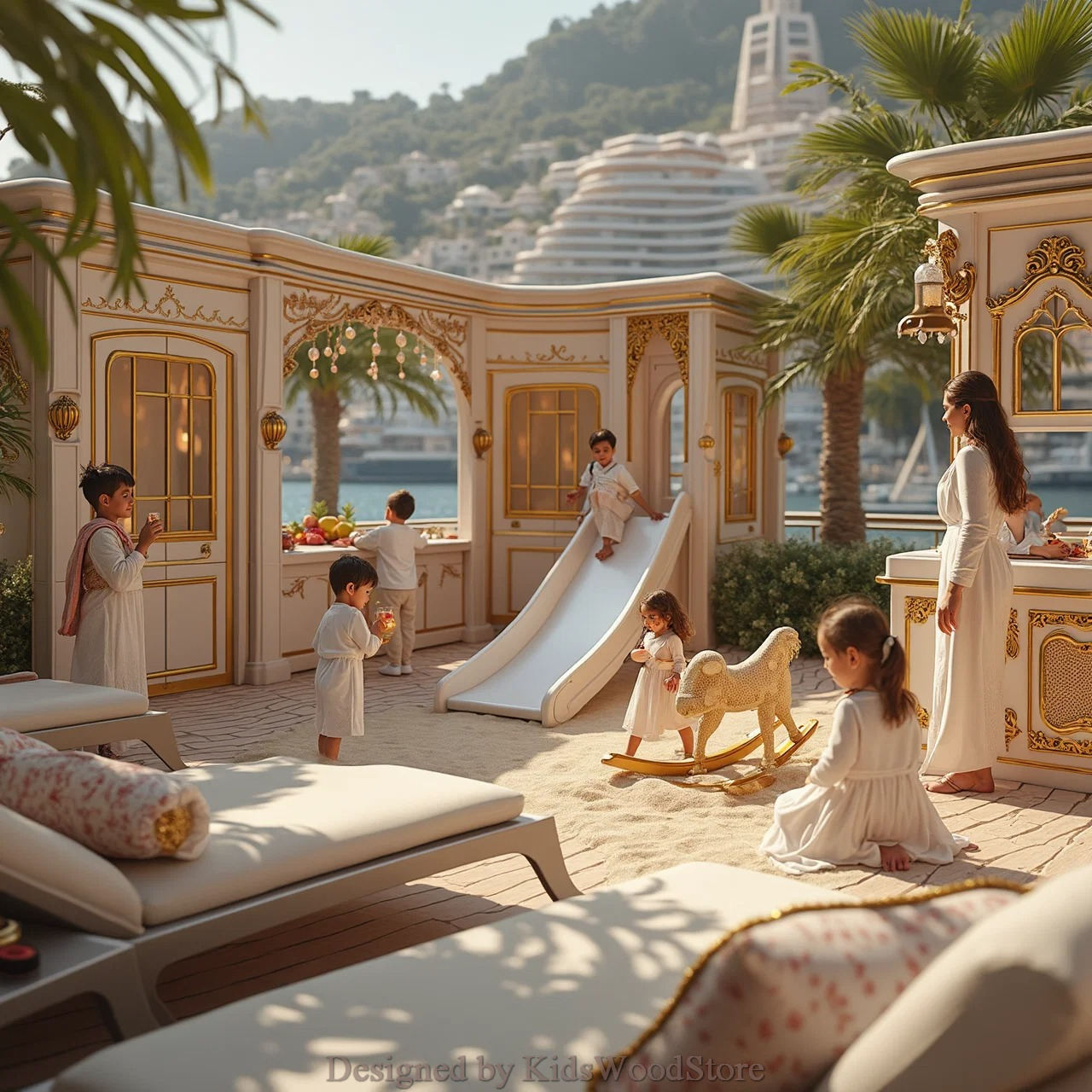 Exclusive Children's Play Areas for Ultra-Luxury Yachts - Design By Kids Wood Store