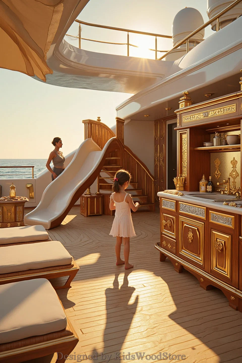 Exclusive Children's Play Areas for Ultra-Luxury Yachts - Design By Kids Wood Store