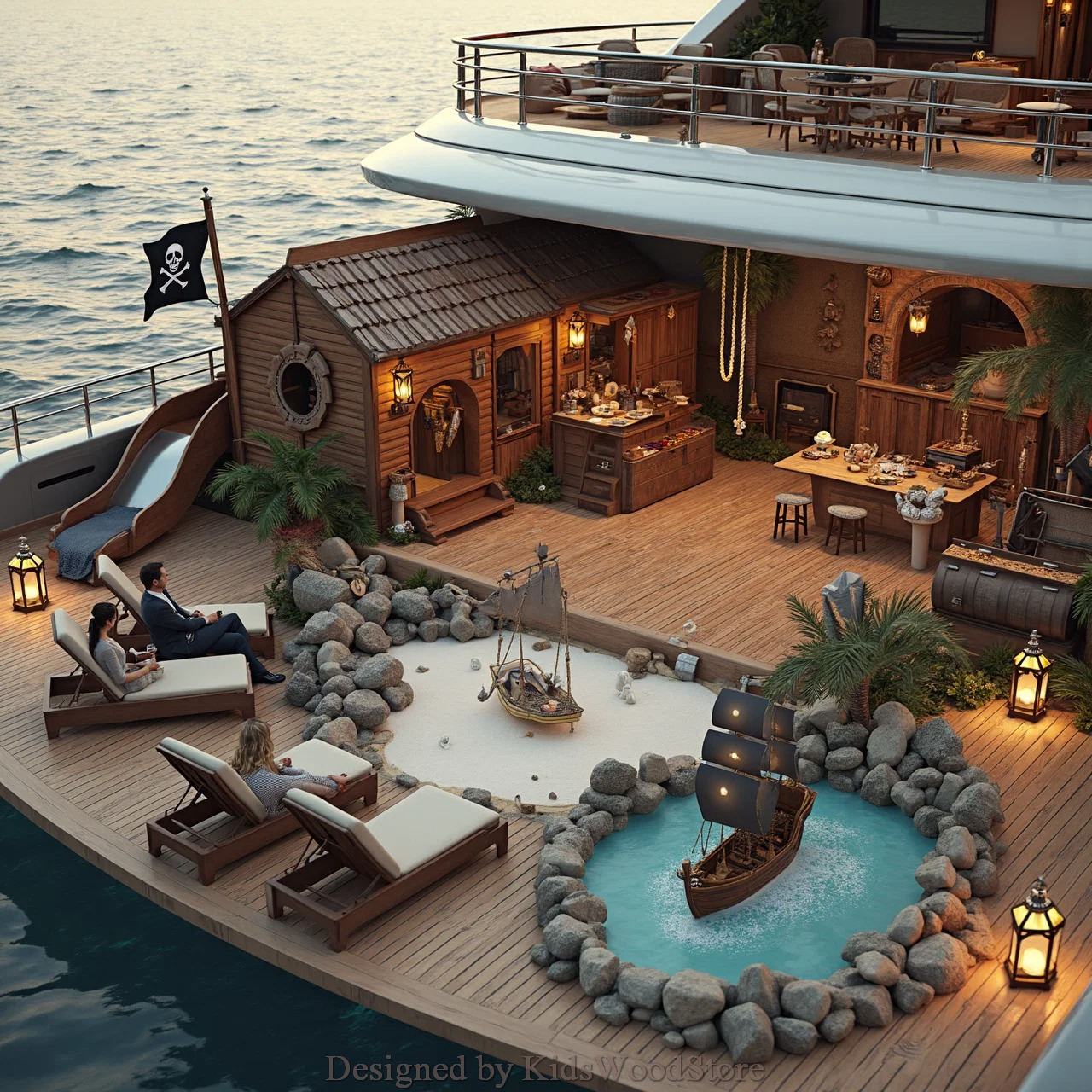 Exclusive Children's Play Areas for Ultra-Luxury Yachts | Custom Play Areas for Luxury Yachts