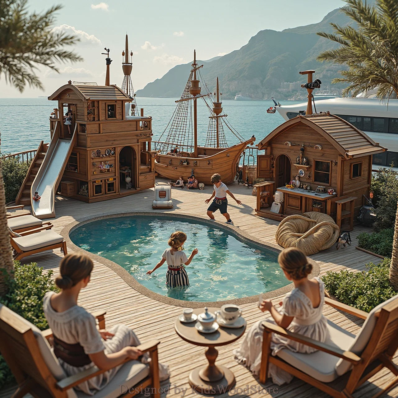 Exclusive Children's Play Areas for Ultra-Luxury Yachts | Custom Play Areas for Luxury Yachts