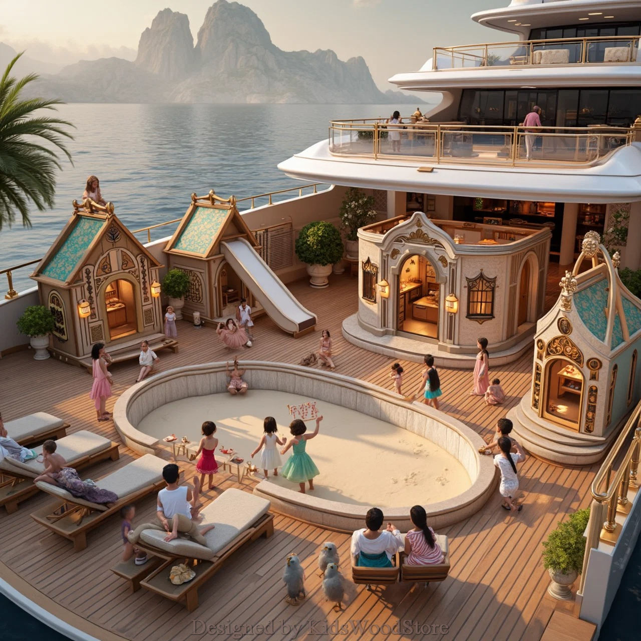 Exclusive Children's Play Areas for Ultra-Luxury Yachts | Custom Play Areas for Luxury Yachts