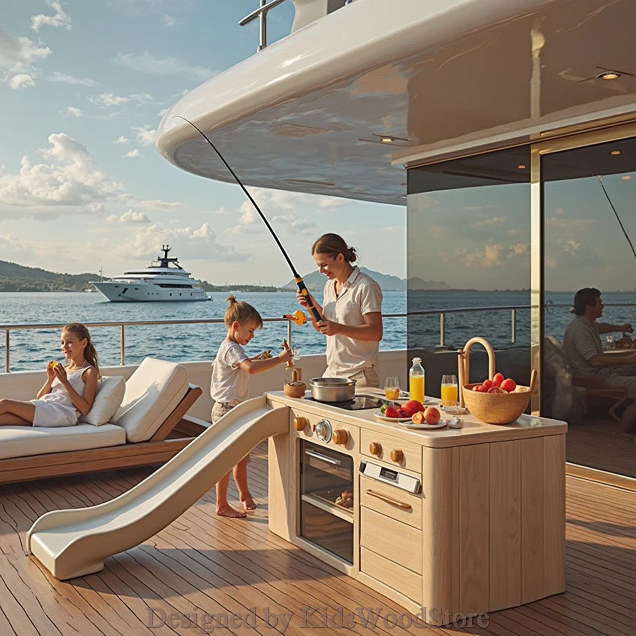 Exclusive Children's Play Areas for Ultra-Luxury Yachts - Design By Kids Wood Store