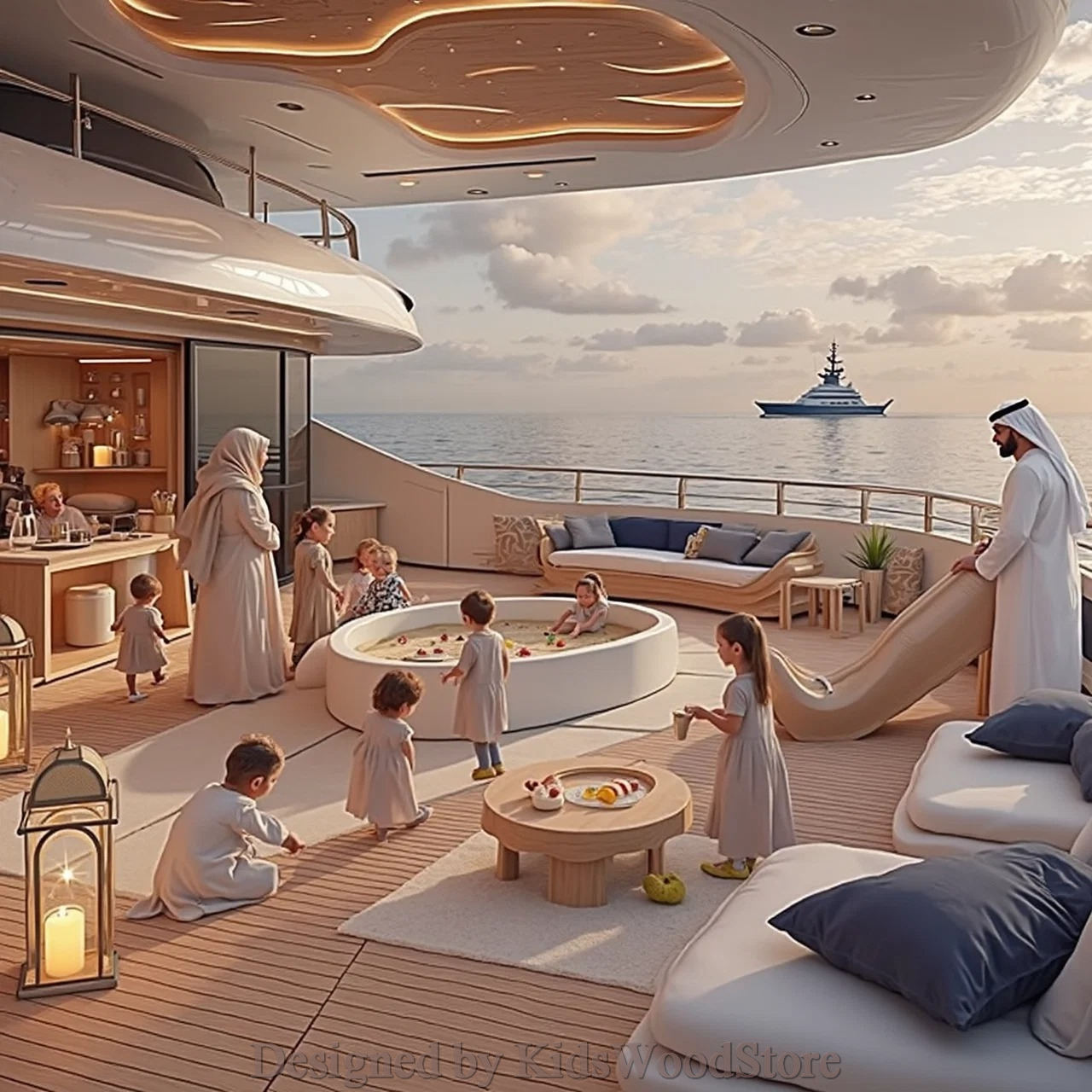 Exclusive Children's Play Areas for Ultra-Luxury Yachts | Custom Play Areas for Luxury Yachts