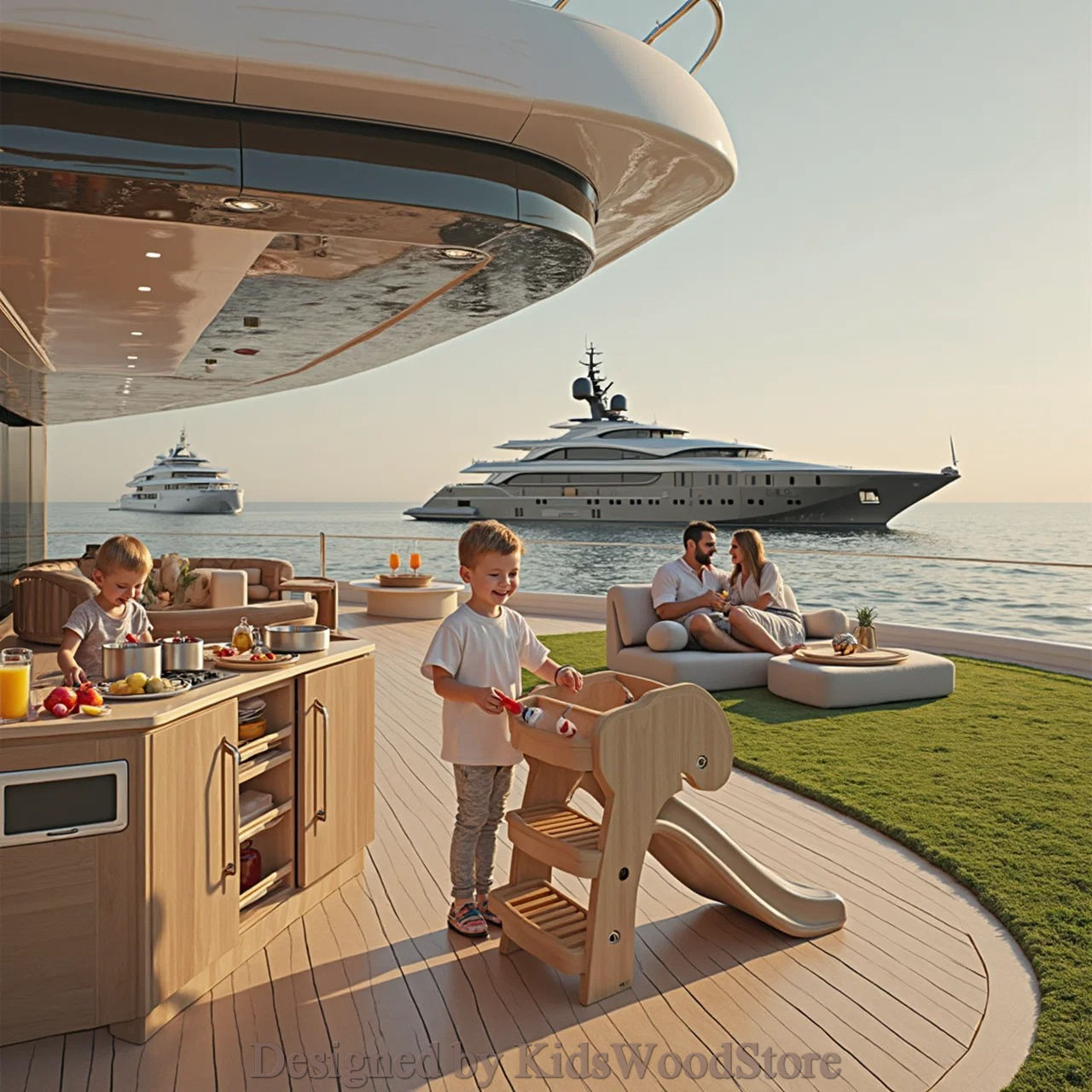 Exclusive Children's Play Areas for Ultra-Luxury Yachts | Custom Play Areas for Luxury Yachts