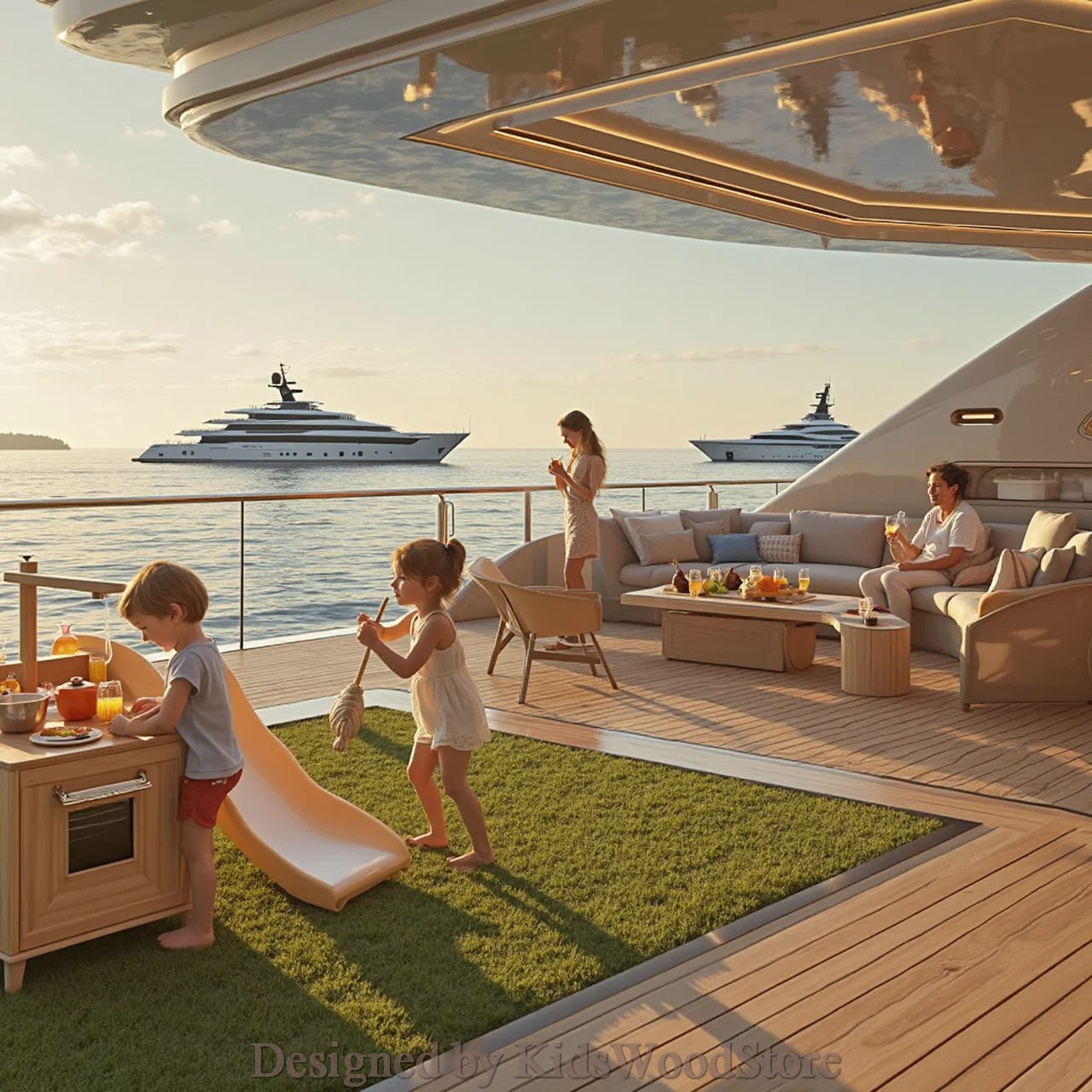 Exclusive Children's Play Areas for Ultra-Luxury Yachts | Custom Play Areas for Luxury Yachts