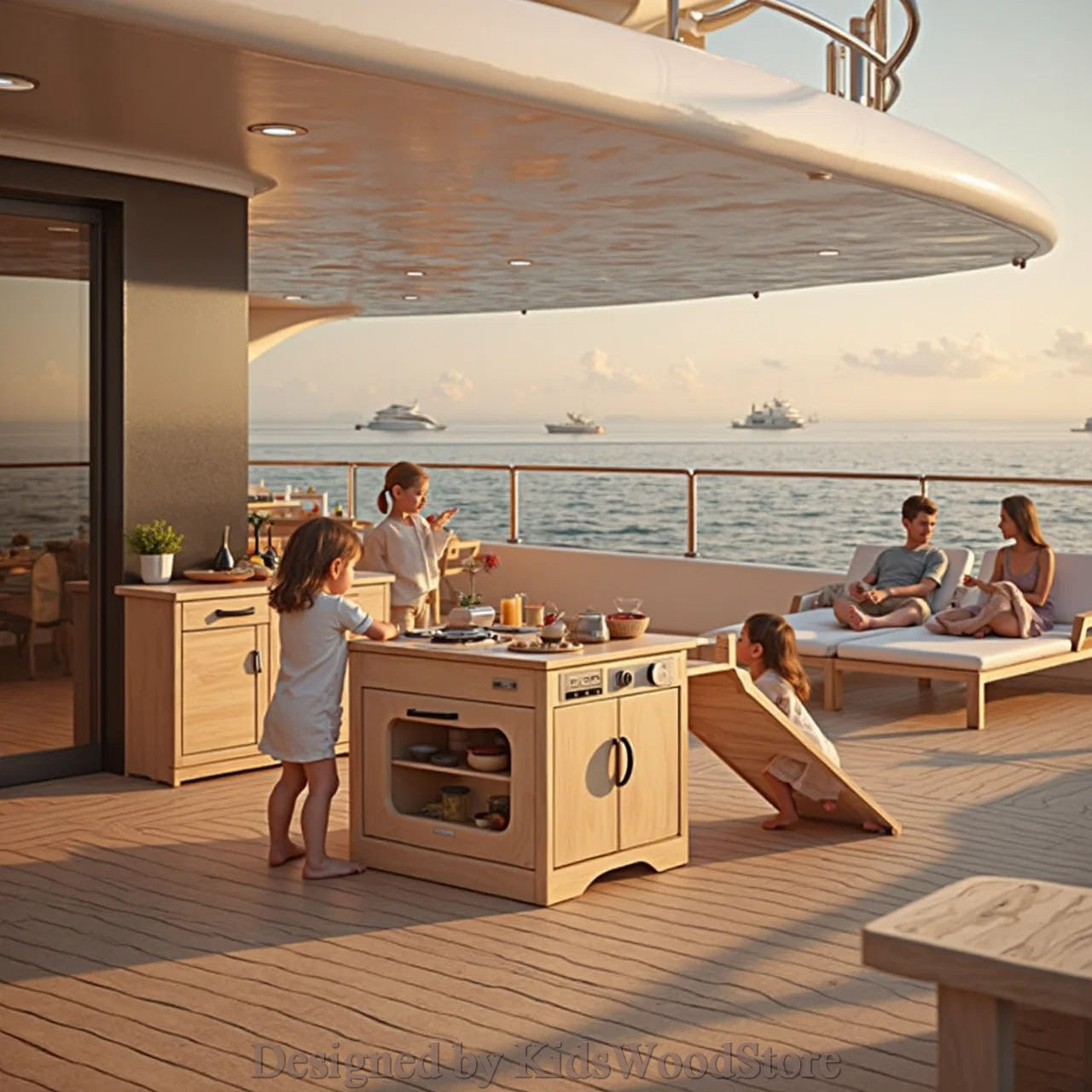 Exclusive Children's Play Areas for Ultra-Luxury Yachts - Design By Kids Wood Store